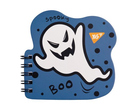 Блокнот Yes А7/24 дв. спіраль Spooky, фігурний (681814)