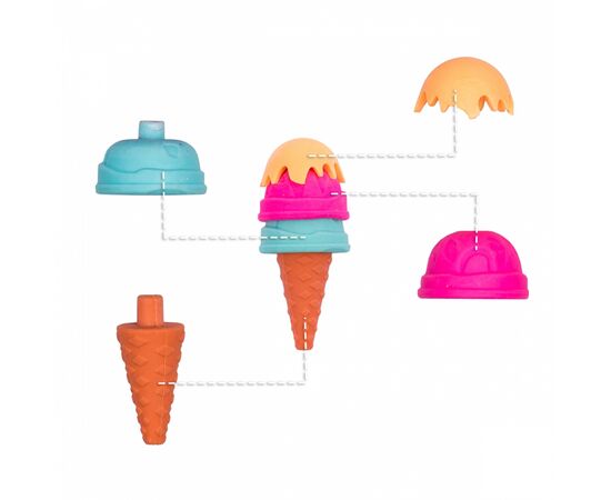 Гумка Yes Candy pop, набір 4шт (560544), зображення 3