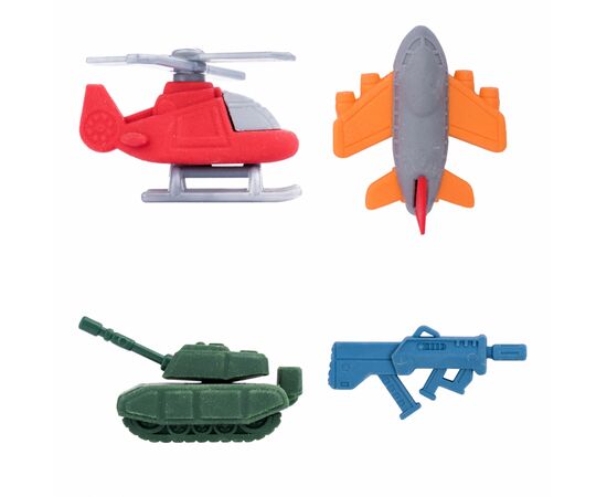 Ластик Yes Millitary, набор 4шт (560553), изображение 2