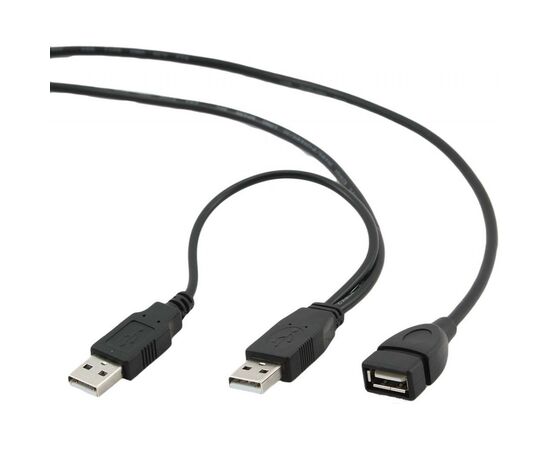 Дата кабель подовжувач USB2.0 AM/AF Cablexpert (CCP-USB22-AMAF-3)