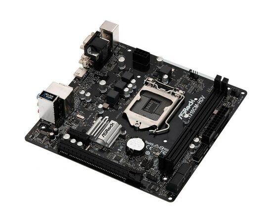 Материнская плата ASRock H310CM-HDV, изображение 4 Материнская плата ASRock H310CM-HDV, изображение 4