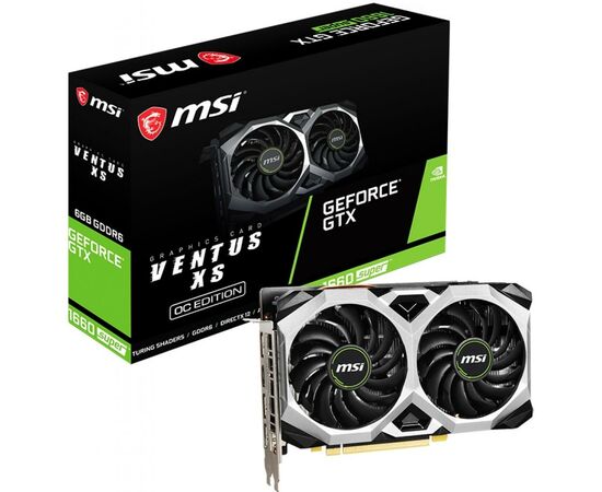 Відеокарта MSI GeForce GTX1660 SUPER 6144Mb VENTUS XS OC (GTX 1660 SUPER VENTUS XS OC)