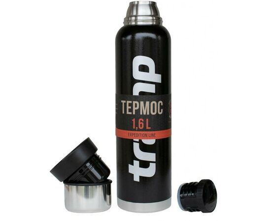 Термос Tramp Expedition Line 1.6 л Black (UTRC-029-black), изображение 2 Термос Tramp Expedition Line 1.6 л Black (UTRC-029-black), изображение 2