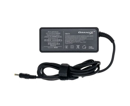 Блок питания к ноутбуку Grand-X Lenovo (20V 2A 40W) 5,5x2,5mm (ORGLEL40WS)