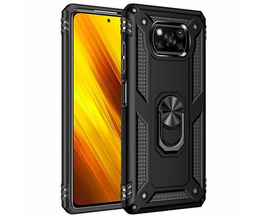 Чехол для моб. телефона BeCover Military Poco X3 Black (705643)