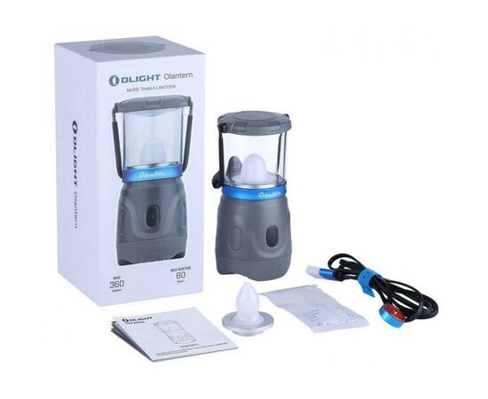 Фонарь Olight Olantern Red + две насадки в комплекте (Olantern Grey), изображение 6 Фонарь Olight Olantern Red + две насадки в комплекте (Olantern Grey), изображение 6