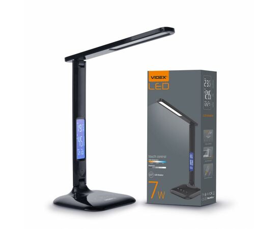 Настольная лампа Videx LED 7W 3000-5500K 220V (VL-TF05B), изображение 8 Настольная лампа Videx LED 7W 3000-5500K 220V (VL-TF05B), изображение 8