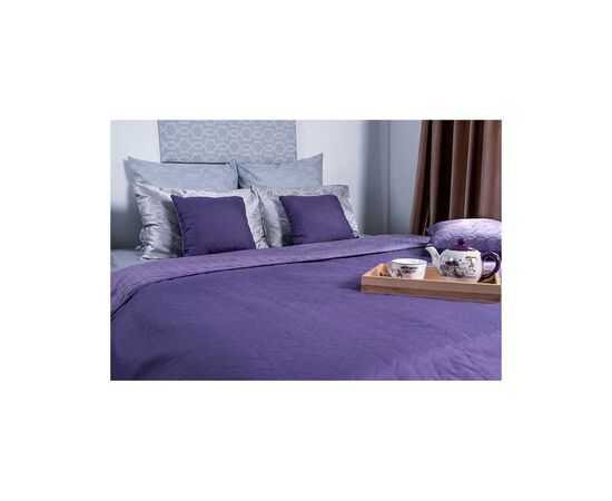 Покрывало Руно двустороннее декоративное Velour Violet 220х240 см (330.55_Violet), изображение 7 Покрывало Руно двустороннее декоративное Velour Violet 220х240 см (330.55_Violet), изображение 7