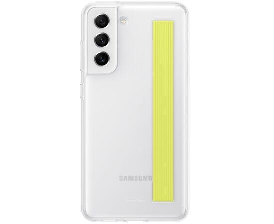 Чехол для моб. телефона Samsung Clear Strap Cover Galaxy S21 FE (G990) White (EF-XG990CWEGRU), изображение 2