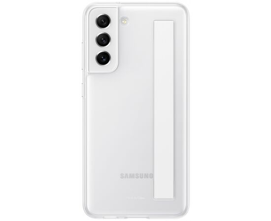Чехол для моб. телефона Samsung Clear Strap Cover Galaxy S21 FE (G990) White (EF-XG990CWEGRU), изображение 3