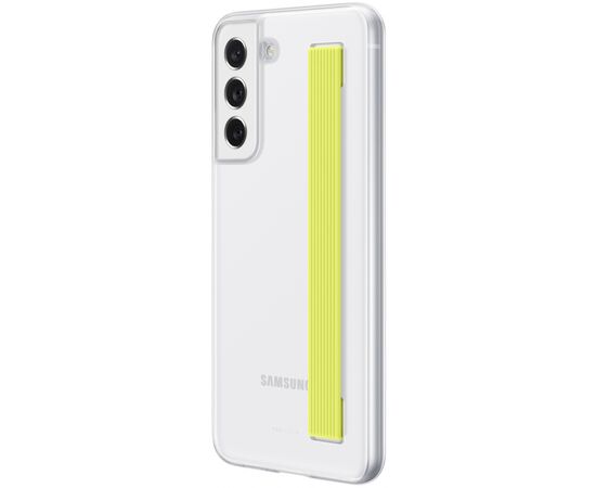 Чехол для моб. телефона Samsung Clear Strap Cover Galaxy S21 FE (G990) White (EF-XG990CWEGRU), изображение 4