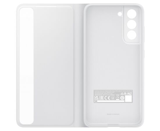 Чехол для моб. телефона Samsung Clear View Cover Galaxy S21 FE (G990) White (EF-ZG990CWEGRU), изображение 5 Чехол для моб. телефона Samsung Clear View Cover Galaxy S21 FE (G990) White (EF-ZG990CWEGRU), изображение 5