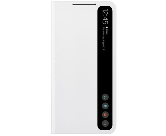 Чохол до моб. телефона Samsung Clear View Cover Galaxy S21 FE (G990) White (EF-ZG990CWEGRU)