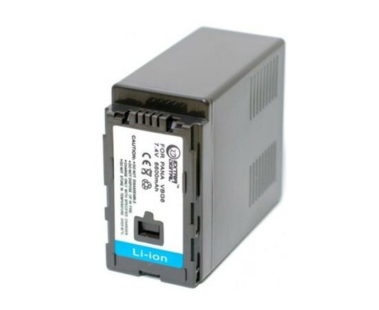 Акумулятор до фото/відео Extradigital Panasonic VW-VBG6 (BDP2589), зображення 2 Акумулятор до фото/відео Extradigital Panasonic VW-VBG6 (BDP2589), зображення 2
