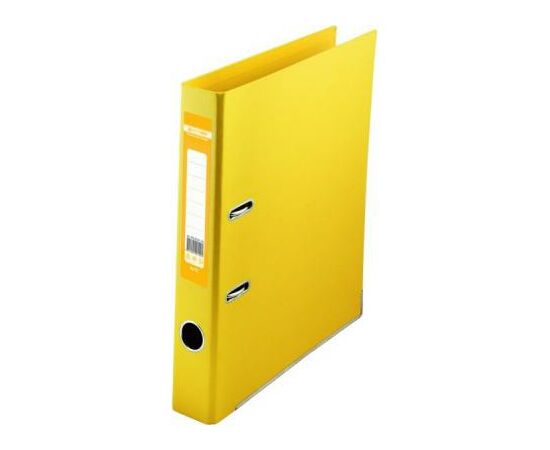 Папка - регистратор Buromax А4 double sided, 50мм, PP, yellow, built-up (BM.3002-08c) Папка - регистратор Buromax А4 double sided, 50мм, PP, yellow, built-up (BM.3002-08c)