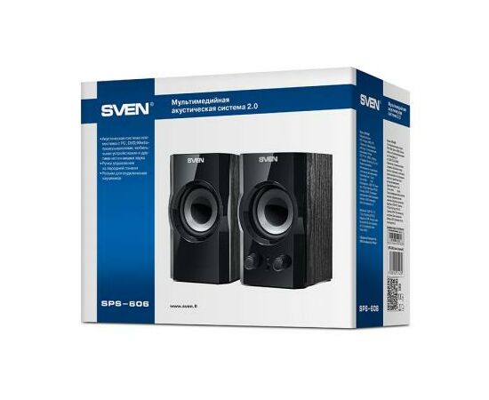 Акустическая система Sven SPS-606 black, изображение 4 Акустическая система Sven SPS-606 black, изображение 4