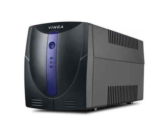 Пристрій безперебійного живлення Vinga LED 600VA plastic case (VPE-600P)