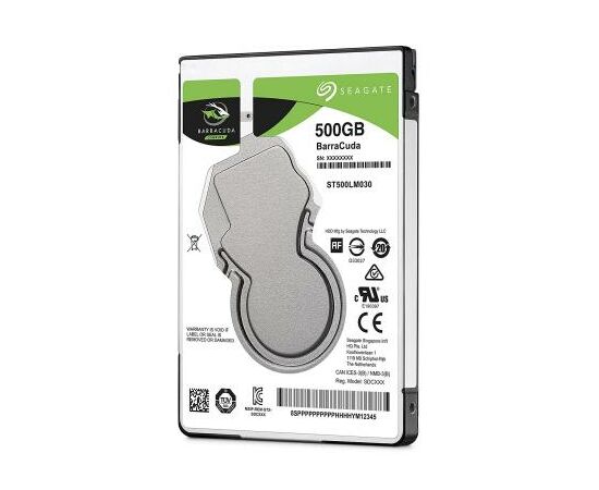 Жесткий диск для ноутбука 2.5" 500GB Seagate (ST500LM030), изображение 3 Жесткий диск для ноутбука 2.5" 500GB Seagate (ST500LM030), изображение 3