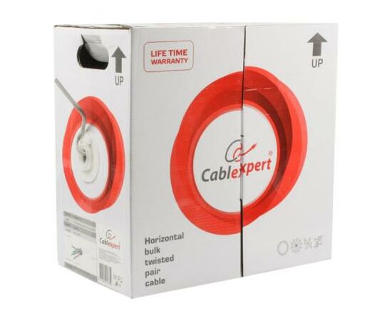Кабель мережевий Cablexpert UTP 305м, cat.5e, 4 пары, 0,48 мм, CU (UPC-5004E-SO), зображення 2 Кабель мережевий Cablexpert UTP 305м, cat.5e, 4 пары, 0,48 мм, CU (UPC-5004E-SO), зображення 2