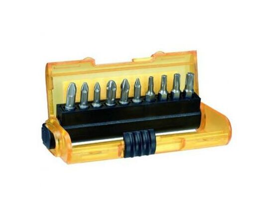 Набір біт DeWALT Extra Grip Pz/Ph/T, держатель, 11 предм. (DT7916)