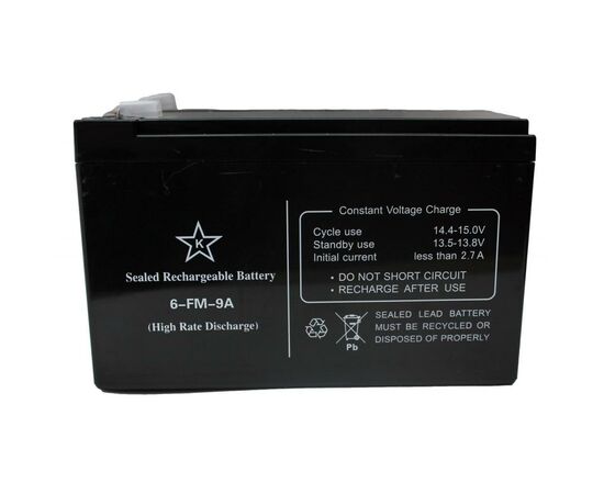Батарея к ИБП Kstar 12В 9 Ач (6-FM-9A) (6-FM-9A)