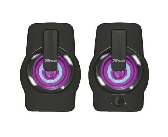Акустическая система Trust Gemi RGB black USB (22948), изображение 5 Акустическая система Trust Gemi RGB black USB (22948), изображение 5