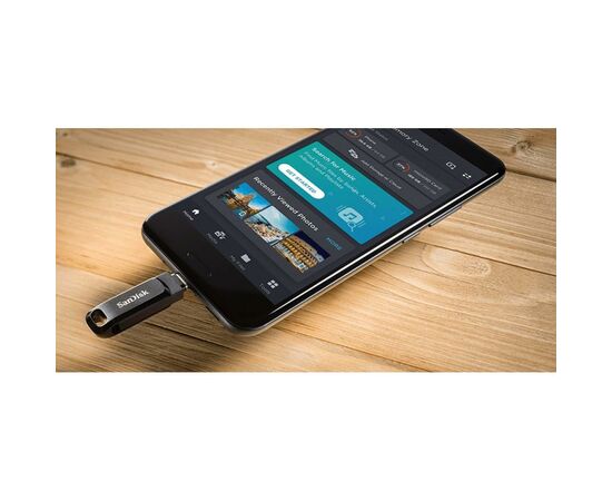 USB флеш накопитель SanDisk 64GB Ultra Dual Drive Go USB 3.1/Type C (SDDDC3-064G-G46), изображение 6 USB флеш накопитель SanDisk 64GB Ultra Dual Drive Go USB 3.1/Type C (SDDDC3-064G-G46), изображение 6