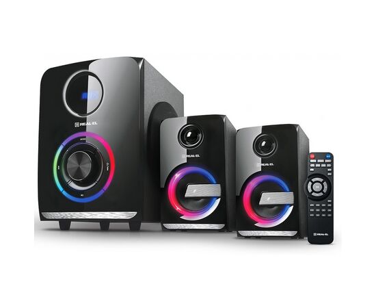 Акустическая система REAL-EL M-580 Black, изображение 2