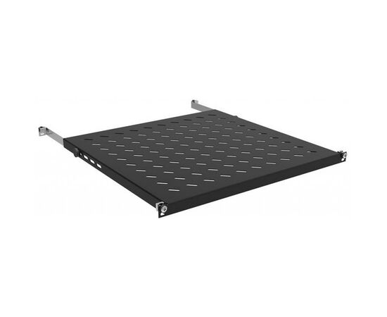 Полка 19" Zpas 0,5U глуб. 550 мм. (крепление 550-650мм) (WZ-8264-80-04-550-161)