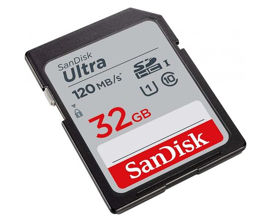 Карта памяти SanDisk 32GB SDHC class 10 Ultra (SDSDUN4-032G-GN6IN), изображение 2 Карта памяти SanDisk 32GB SDHC class 10 Ultra (SDSDUN4-032G-GN6IN), изображение 2