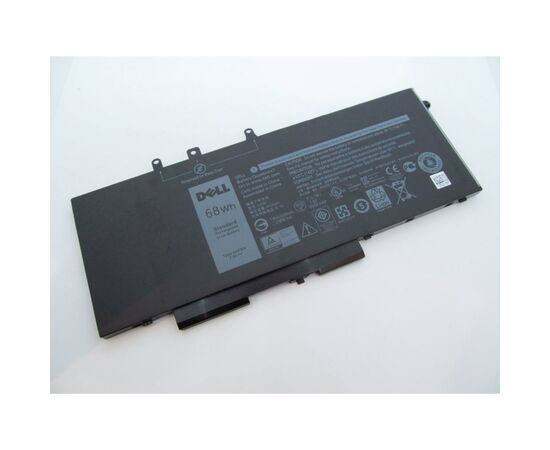 Аккумулятор для ноутбука Dell Latitude 5480 GJKNX (long), 68Wh (8500mAh), 4cell, 7.6V, Li- (A47312), изображение 2