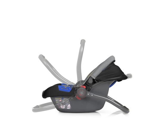 Автокресло El Camino Newborn+ ME 1043 0-13 кг Royal Grey (ME 1043 NEWBORN+ royal g), изображение 4 Автокресло El Camino Newborn+ ME 1043 0-13 кг Royal Grey (ME 1043 NEWBORN+ royal g), изображение 4