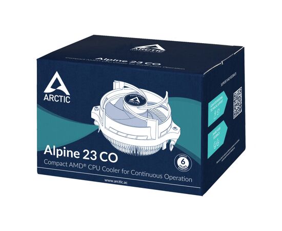 Кулер до процесора Arctic Alpine 23 СО (ACALP00036A), зображення 6 Кулер до процесора Arctic Alpine 23 СО (ACALP00036A), зображення 6
