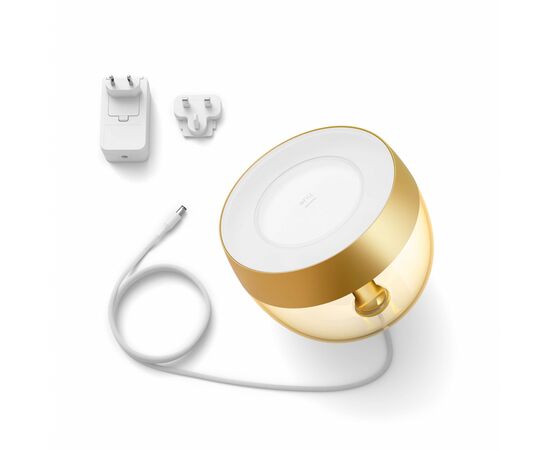 Настольная лампа Philips Hue Iris, Color, BT, DIM, золотистая (929002376401), изображение 4 Настольная лампа Philips Hue Iris, Color, BT, DIM, золотистая (929002376401), изображение 4