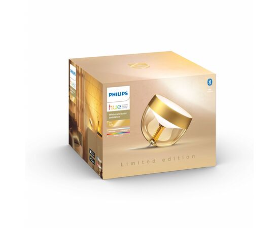 Настольная лампа Philips Hue Iris, Color, BT, DIM, золотистая (929002376401), изображение 5 Настольная лампа Philips Hue Iris, Color, BT, DIM, золотистая (929002376401), изображение 5