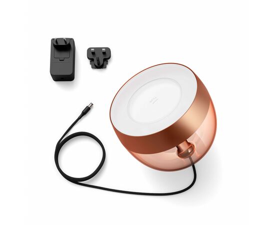 Настольная лампа Philips Hue Iris, Color, BT, DIM, медная (929002376801), изображение 4 Настольная лампа Philips Hue Iris, Color, BT, DIM, медная (929002376801), изображение 4