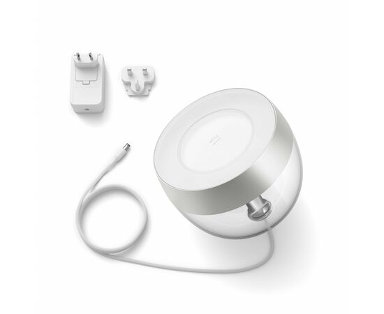 Настольная лампа Philips Hue Iris, Color, BT, DIM, серебристая (929002376701), изображение 4 Настольная лампа Philips Hue Iris, Color, BT, DIM, серебристая (929002376701), изображение 4