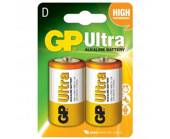 Батарейка Gp D GP Ultra LR20 * 2 (13AU-U2 / 4891199034442)