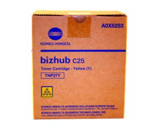 Тонер Konica Minolta TNP-27 yellow (6k) для C25 (A0X5253)