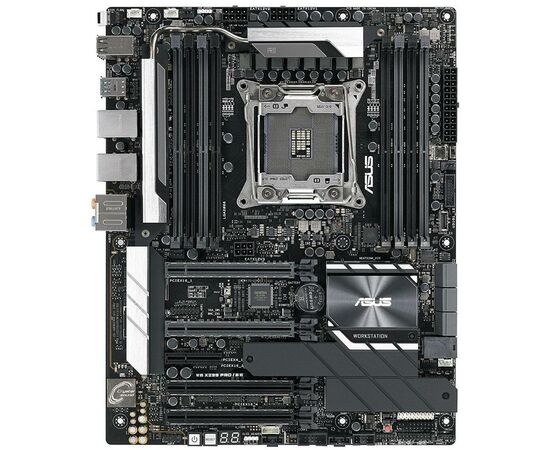 Серверная материнская плата ASUS WS X299 PRO/SE, изображение 2 Серверная материнская плата ASUS WS X299 PRO/SE, изображение 2