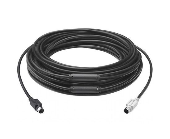 Кабель мультимедийный Logitech Extender Cable for Group Camera 15m Business MINI-DIN (939-001490)