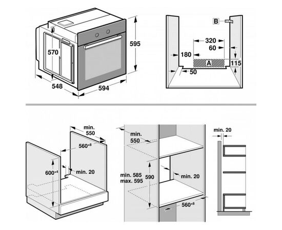 Духовой шкаф Bosch HBJ577EB0R, изображение 6 Духовой шкаф Bosch HBJ577EB0R, изображение 6