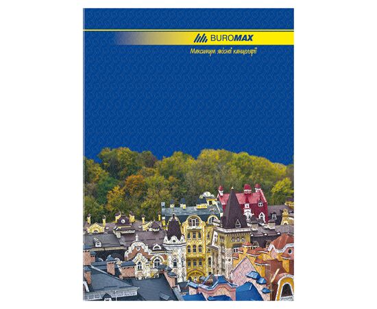 Канцелярська книга Buromax CLASSIC, А4, 96 арк., лінія, тв.обклад. (BM.2401)