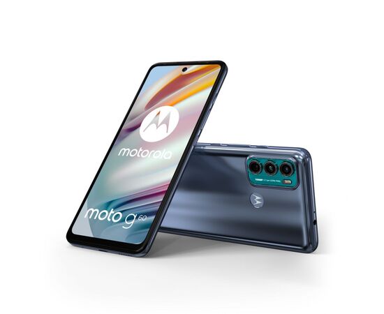 Мобильный телефон Motorola G60 6/128 GB Dynamic Gray, изображение 2 Мобильный телефон Motorola G60 6/128 GB Dynamic Gray, изображение 2