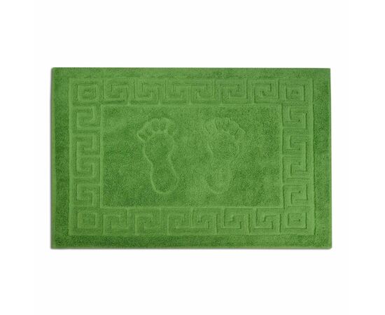 Рушник Home Line махровий (килимок) Ніжки зелений 50х70 см (135807)