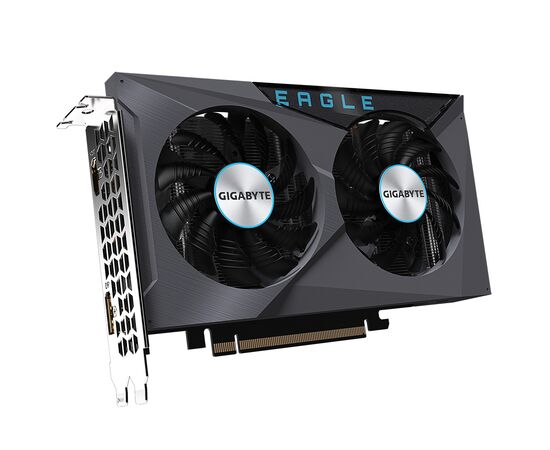 Видеокарта GIGABYTE Radeon RX 6500 XT 4Gb EAGLE (GV-R65XTEAGLE-4GD), изображение 2 Видеокарта GIGABYTE Radeon RX 6500 XT 4Gb EAGLE (GV-R65XTEAGLE-4GD), изображение 2