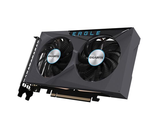 Видеокарта GIGABYTE Radeon RX 6500 XT 4Gb EAGLE (GV-R65XTEAGLE-4GD), изображение 3 Видеокарта GIGABYTE Radeon RX 6500 XT 4Gb EAGLE (GV-R65XTEAGLE-4GD), изображение 3
