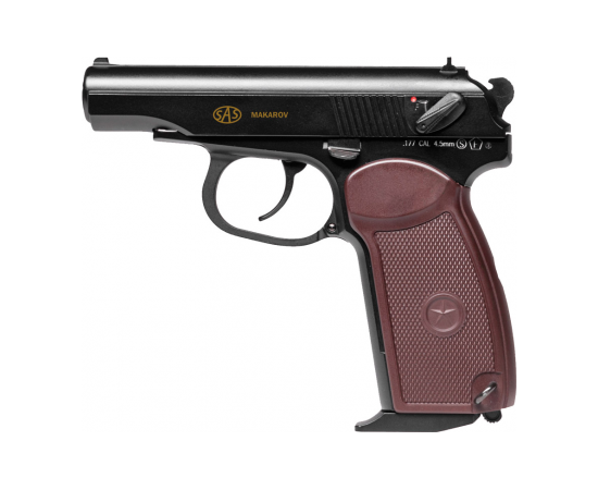 Пневматичний пістолет SAS Makarov Blowback (KMB-44АHN)