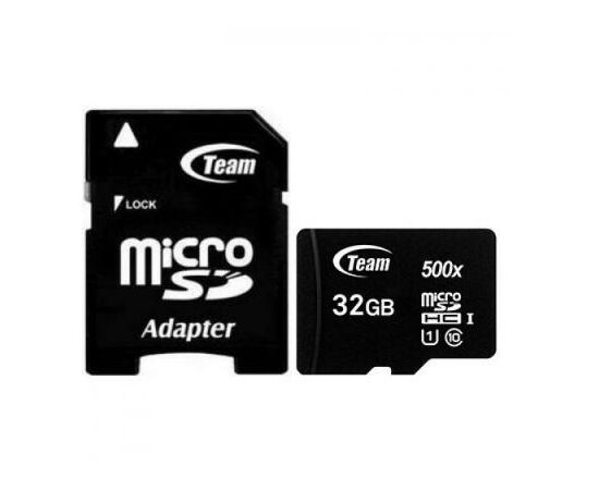 Карта памяти Team 32Gb microSDHC class 10 (TUSDH32GCL10U03), изображение 2 Карта памяти Team 32Gb microSDHC class 10 (TUSDH32GCL10U03), изображение 2
