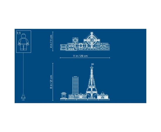 Конструктор LEGO Architecture Париж 649 деталей (21044), изображение 4 Конструктор LEGO Architecture Париж 649 деталей (21044), изображение 4